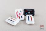 Security System Lapel EAS Shop Security Tags Two Tubes Ink Pin ROHS Approved