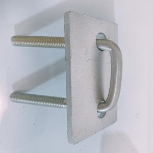 China 2.83IN 316 Stainless Steel Hanger Beam Clamp Threaded Rod Pipe Clamps For Building on sale