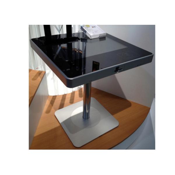 Topadkiosk interactive screen coffee table for conference or restaurant with infrared touch 30points build in with PC
