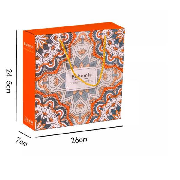 Japanese Style Dinnerware Packaging Boxes Ceramic Bowl Dinner Set Gift Box