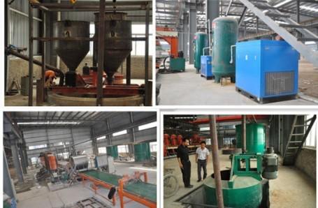 Quality Fiber Cement Board 200kw Mgo Wall Panel Making Machine for sale