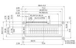 5V Standard Product 2*16 LCD Display St7066u Controller LCD Character Display