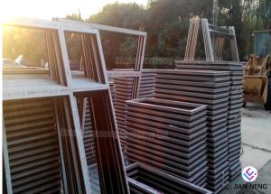 Custom Aluminum Window Profile With Extruded Anodizing / Mill Finish