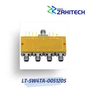 0.5 To 12 GHz SP4T Absorptive PIN Diode Switch