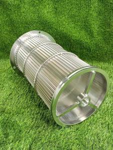 Galvanized Wedge Wire Screen Aperture 25-350 Micron Filter Rating 27%-80% Filter Mesh