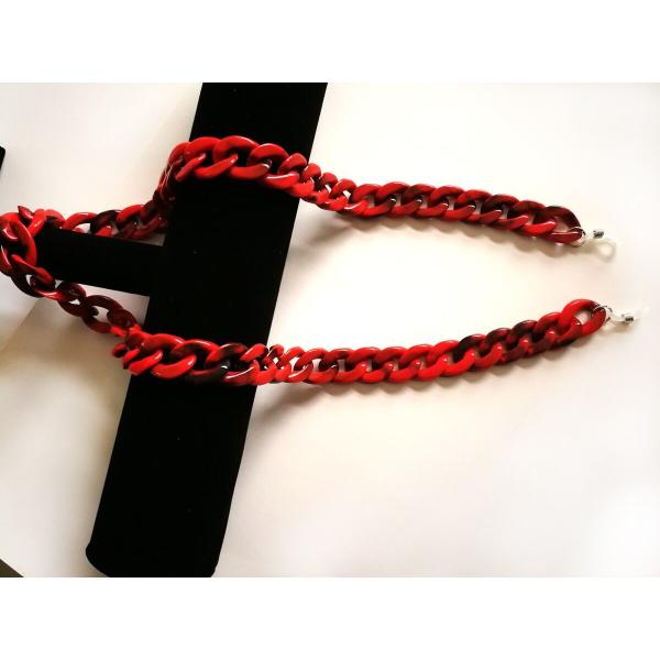 FaceMask Holder Acrylic Glasses Chain for Women,Fashion Acetate Eyeglasses Chain Sunglasses Maskes Chain