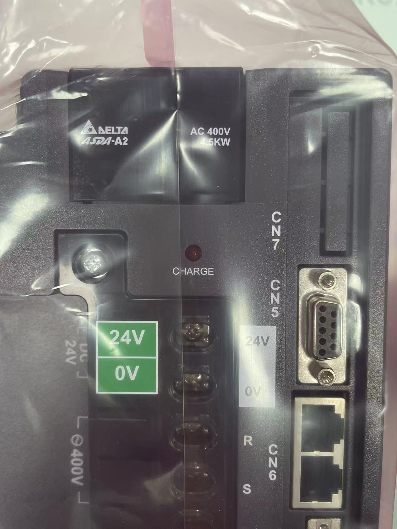 Delta ASDA-A2 advanced AC Servo Drive with an EtherCAT communication interface,