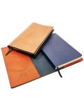 Leather Hardcover Writing Journal Notebook A5 Size With Elastic Band Closure
