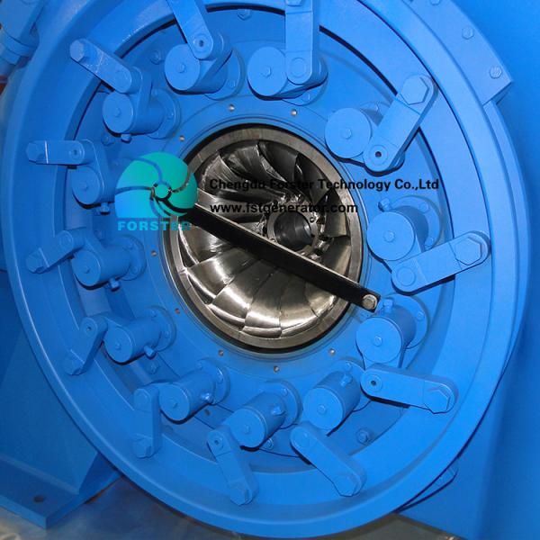 Low Loss Most Efficient Hydroelectric Generator , 60kw-250kw Water Dam Turbine