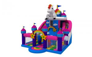 Buy cheap Commercial Outdoor Inflatable Bouncer Slide Combo For Kids product