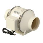 Hydroponic Growing Systems Hf Inline Extractor Fan with Controlled Design in