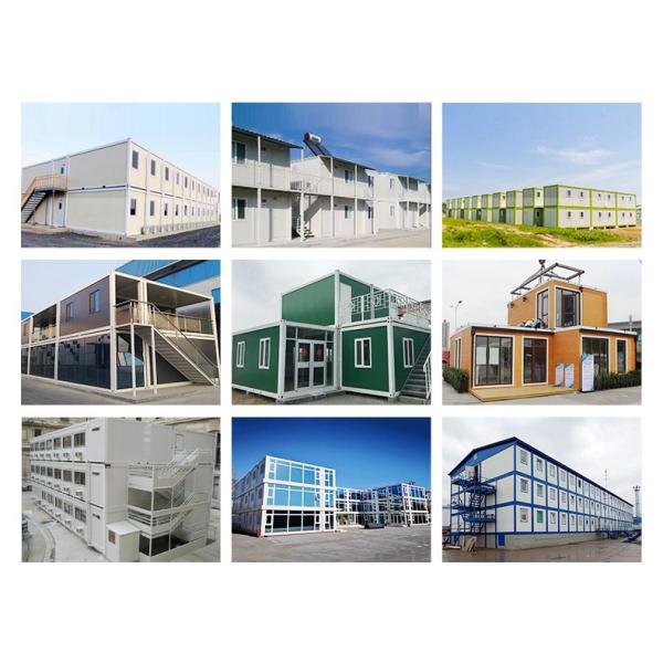 20ft Steel Structure Pre Made Container Homes Fire Proof Anti Earthquake