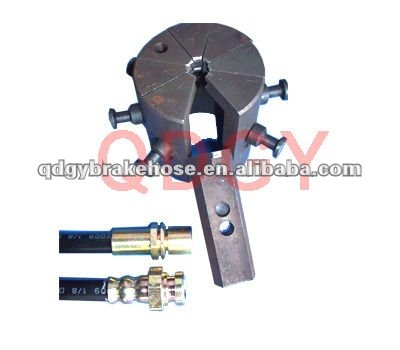 QDGY brand GSG-X-90B hydraulic brake hose crimping machine tools