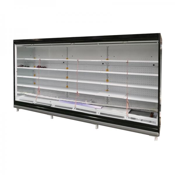 Quality Low Fronted Remote Multideck Open Display Fridge 5 Layers With LED Light Tubes for sale