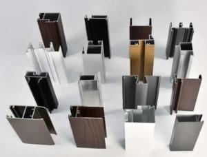Buy cheap Sliding Door And Window Frame Aluminum Extrusion Parts Custom Surface Treatments product