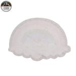 Colorful Rinbow Cloud Reverse Sequin Patch With Pin / Stick / Iron On Backing