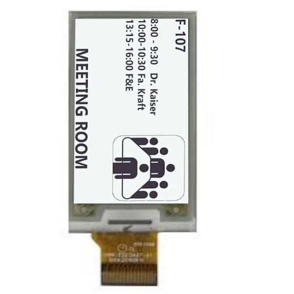 Customized Digital Wireless E Paper Displays / Color E Ink Screen