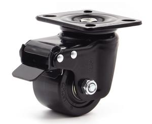 Buy cheap Nylon 75mm Industrial Swivel Casters Wheels With Brake 700kg product