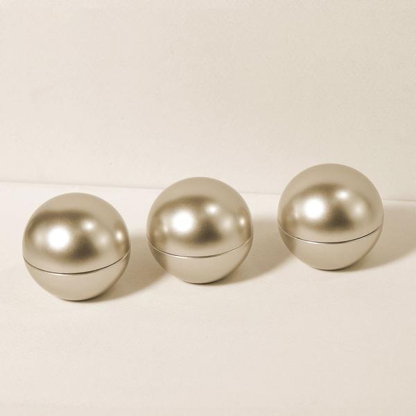 Quality 5g Mini Cosmetic Jars Gold PP Cosmetics Packaging Cream Jar With Lid for sale