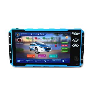 Buy cheap 4 Channel 3G 4G GPS WIFI G SENSOR Smart Touch Monitor Car Video DSM Mobile DVR product