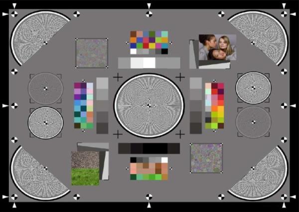 SineImage Digital Image Resolution Chart Reflective Digital Cameras / Lenses