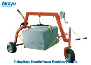 China 40 Inches Transmission Line Stringing Tools Universal Transformer Dolly With Winch on sale