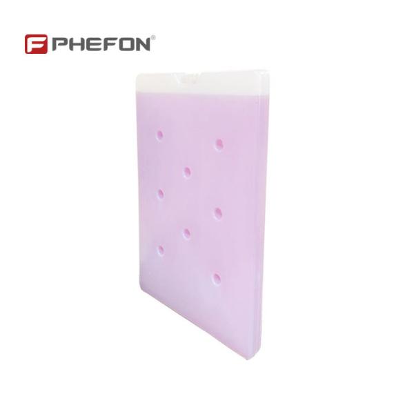 Pink Large Ice Blocks For Coolers / Long Lasting Ice Packs For Coolers
