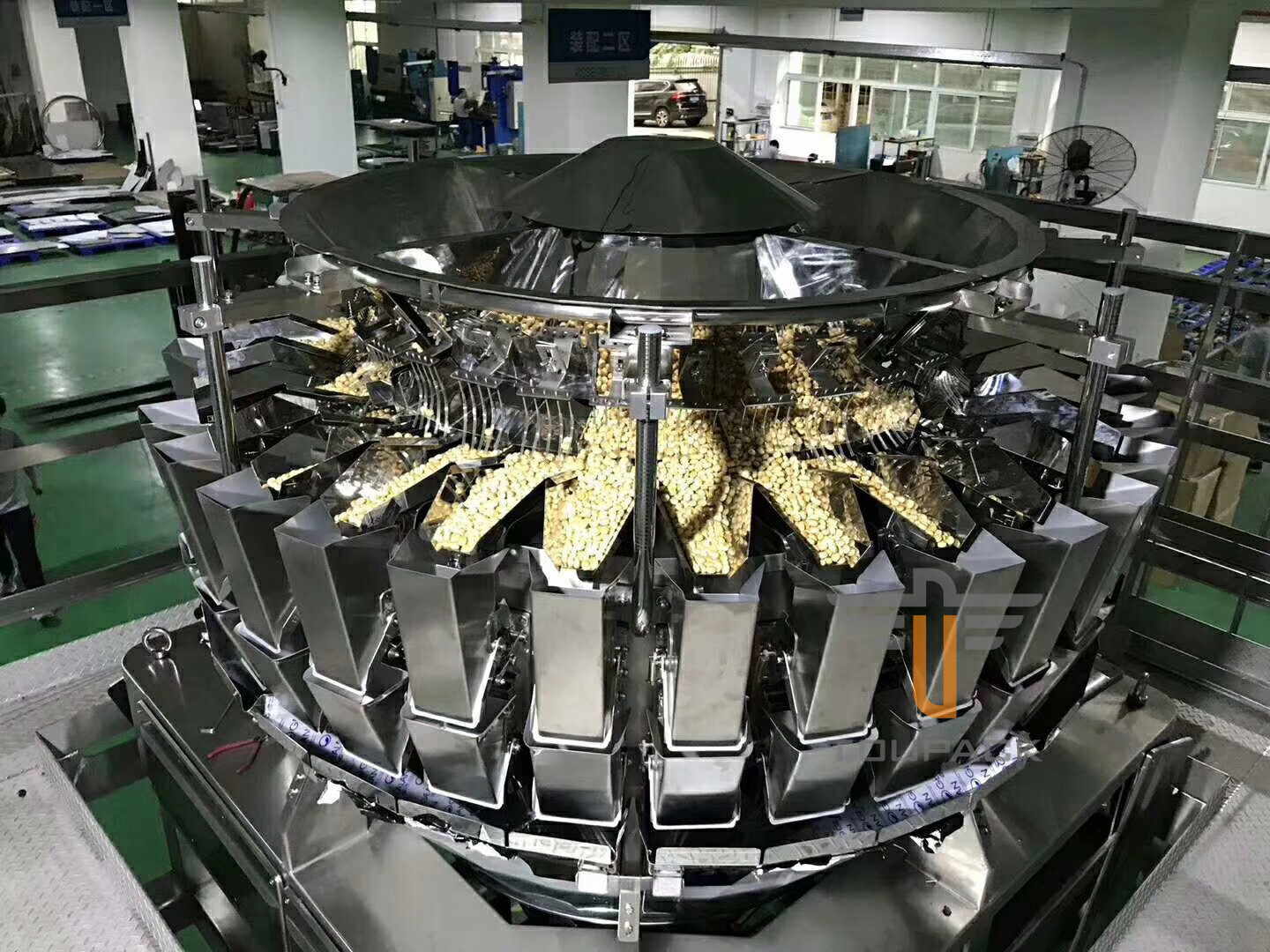 Cashews Blending Multihead Weigher Nuts Sunflower Seeds Dried Fruits Mixture Weighing Machine