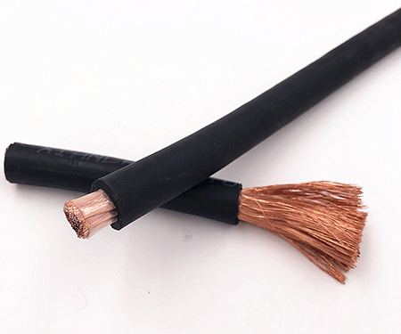 70mm2 Flexible Rubber Welding Wire Copper Cable For Industrial