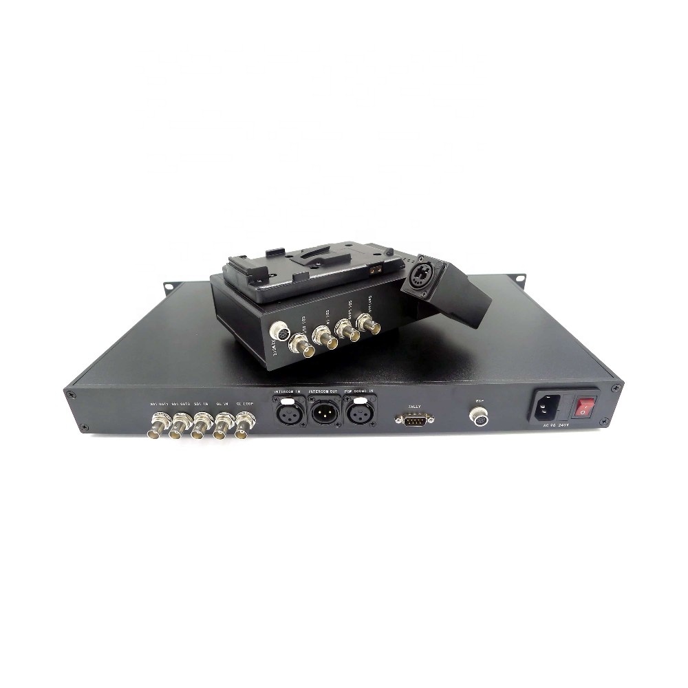 Television Studio Signal Optical Transmission CCU EFP ENG Camera SDI Intercom Tally Remote PGM Genlock