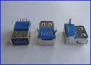 Buy cheap USB 3.0 AF 90 dip female connector for computer product