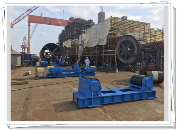 Quality Petrochemical Column Rotator 150T Welding Turning Rolls for sale