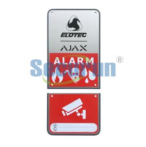 Outdoor Aluminum Photoluminescent Signage Custom 10x12