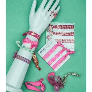 Wear Proof Soft Elastic Hair Bands For Babies Multi Color Easy To Use