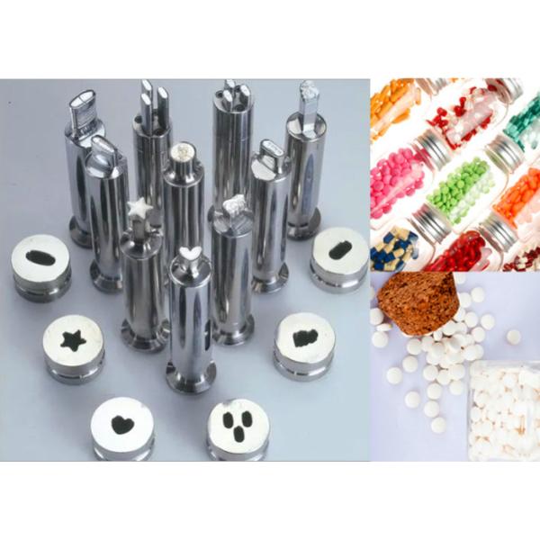 Detachable Tablet Press Bevel Edged Punch Die Tooling