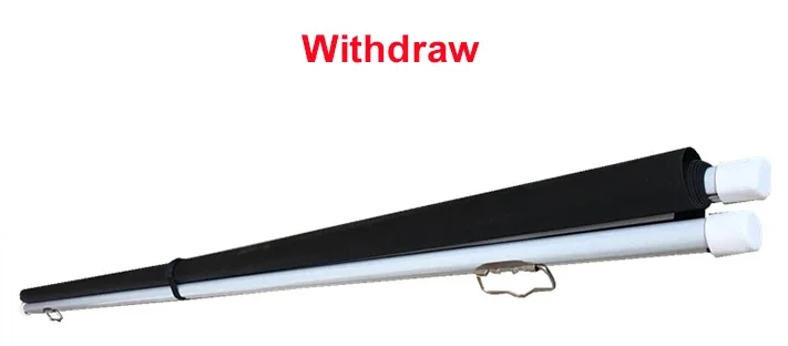 Simple Hanging HD Home Warp Knitting Projection Screen 16:9 100" Inch