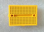 Yellow Mini 170 Point Breadboard With Buckle