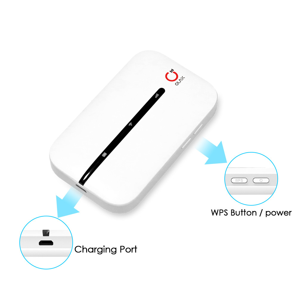 OLAX MT10 4G Mobile WiFi Device Portable Wireless Router With Sim Card Slot