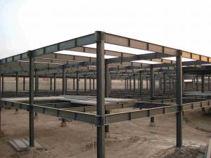 Buy cheap Customized Metal Sheds Real Estate Construction Prefabricated Warehouse Steel Structure Building product