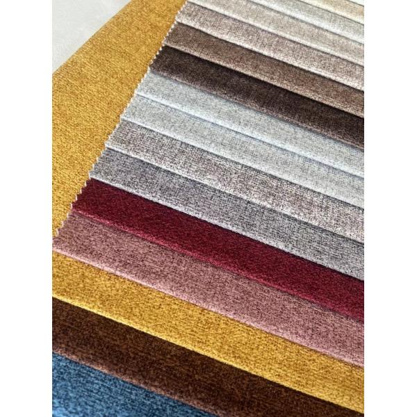 Water Resistant Velvet Sofa Fabric Double Faced For Pillow Cushion