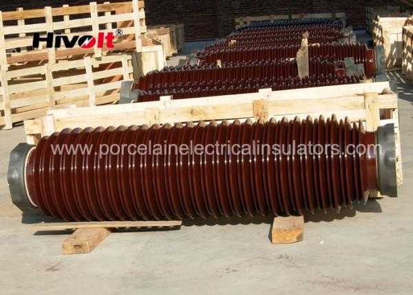 Quality IEC62155 Standard Hollow Core Insulators With Aluminum Flange P203/C P204/C for sale
