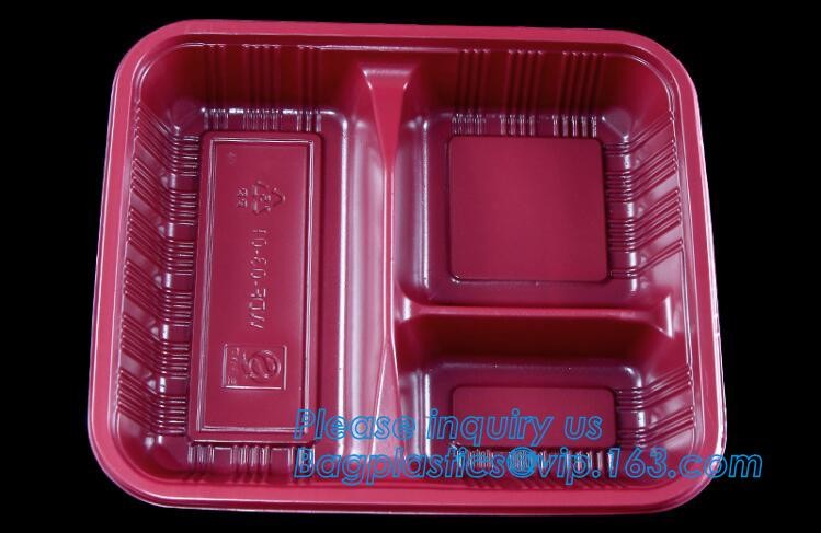 Blister large clear plastic fruit container with lid for fruit packaging,blister fruit box /container/ fruit Tray/ Clear