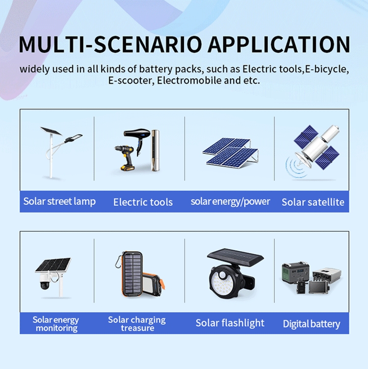 3s 12.75v 5 - 80A Lithium Battery Pack BMS With Balance Function For Solar Street Light