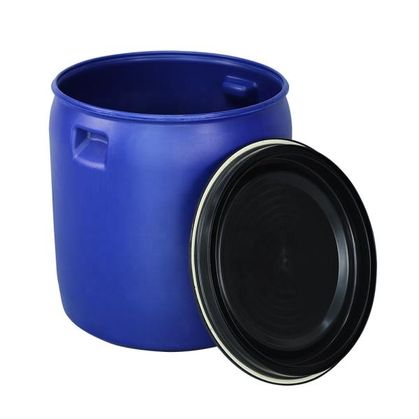 970mm Plastic Chemical Containers 150KG/L HDPE Blue Plastic Barrels