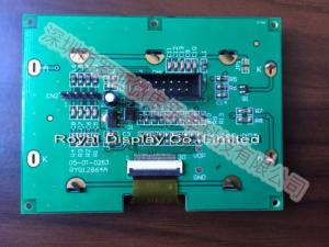 China Character Dfstn Blue COG/COB Backlight 12864 LCD Display Module 5V on sale
