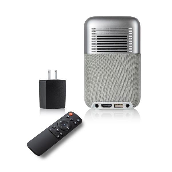 Quality Battery Powered DLP Mini Pico Projector Home Theater With Deluxe Speaker for sale