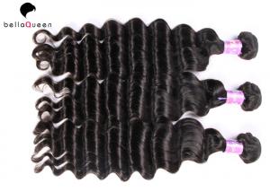 Buy cheap Free Tangle Brazilian Virgin Unprocessed Remy Human Hair Weave For Deep Wave Weft product