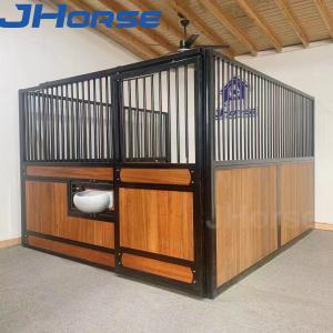 Buy cheap Bamboo 7.2ft Horse Stall Panels Standard Front Type Powder Coated Sliding Door product