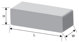 Hi-Flux KooL Mu Core Type B353406 Series Parameters For Making High - frequency Transformers