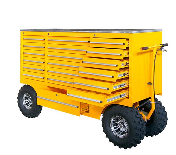 72 Inch Pit Carts Workbench Tool Chest Drawer Tool Cabinet Trolley Durable and Sturdy